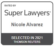 Rated By Super Lawyers | Nicole Alvarez | Selected In 2021 | Thomson Reuters